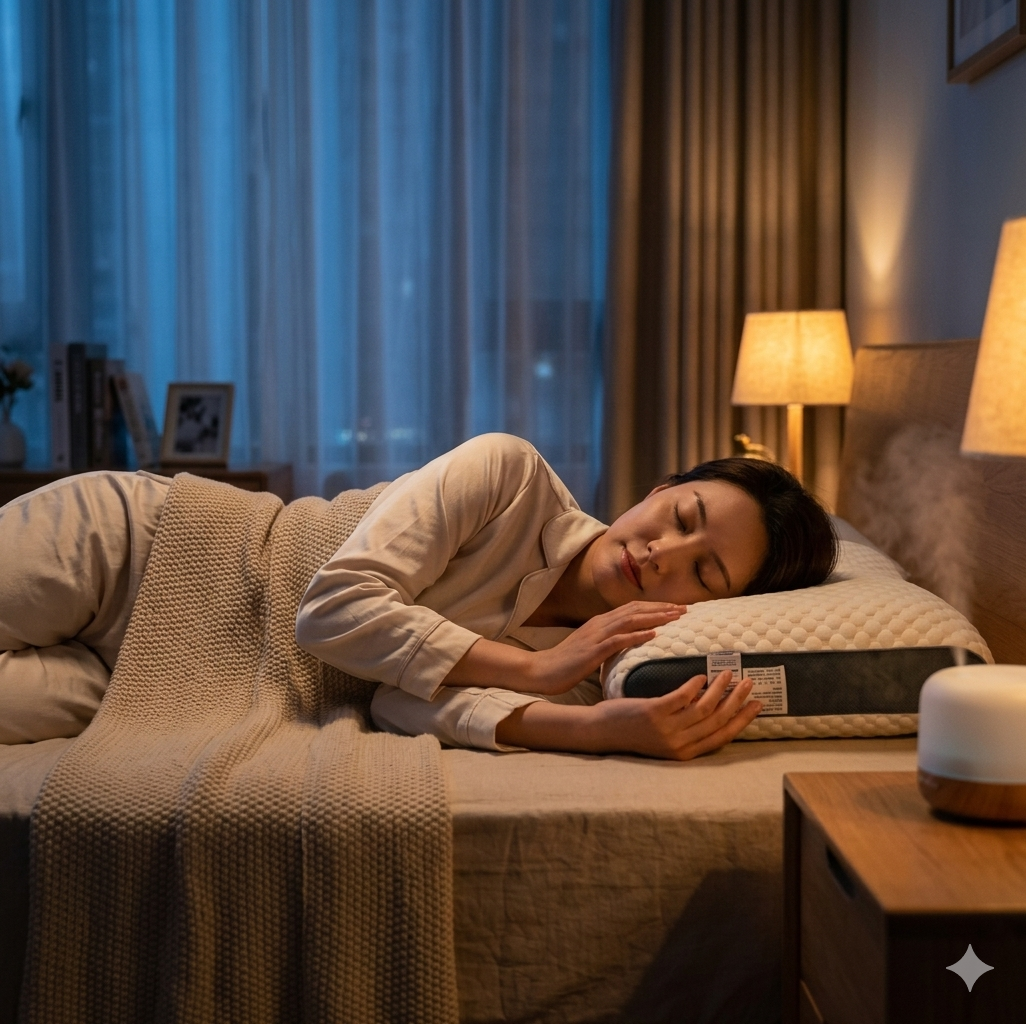 NuviaSleep™ – Almohada Ortopédica Cervical