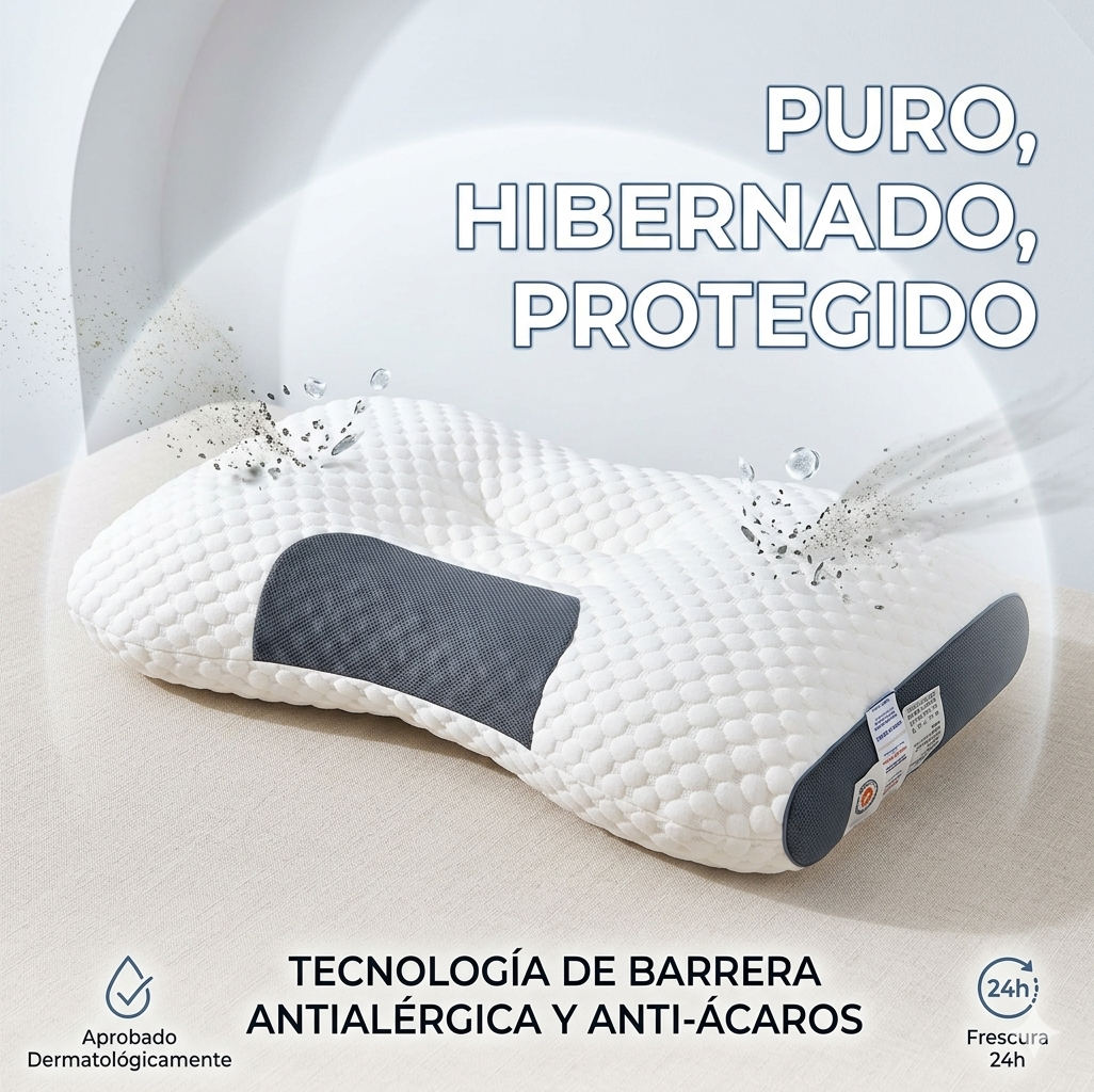 NuviaSleep™ – Almohada Ortopédica Cervical