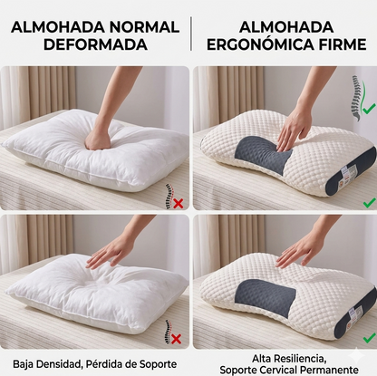 NuviaSleep™ – Almohada Ortopédica Cervical